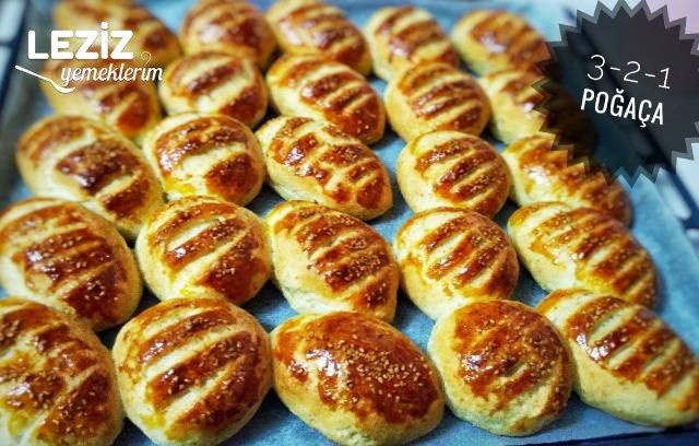 321 Poğaça Tarifi (Bayatlamayan Poğaça)