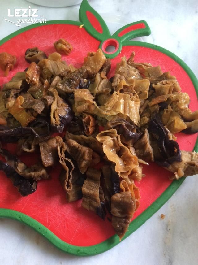 Kuru Patlıcan Yoğurtlaması