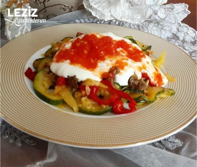 Kıymalı Kabak Mantısı (Diyet Yapanlara Sağlıklı Beslenenlere)