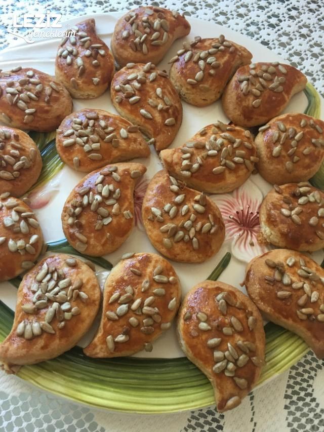 Ayçekirdekli Tuzlu Kurabiye (Günlerce Bayatlamayan)