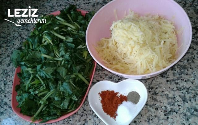 Fırında Ispanak Yemeği