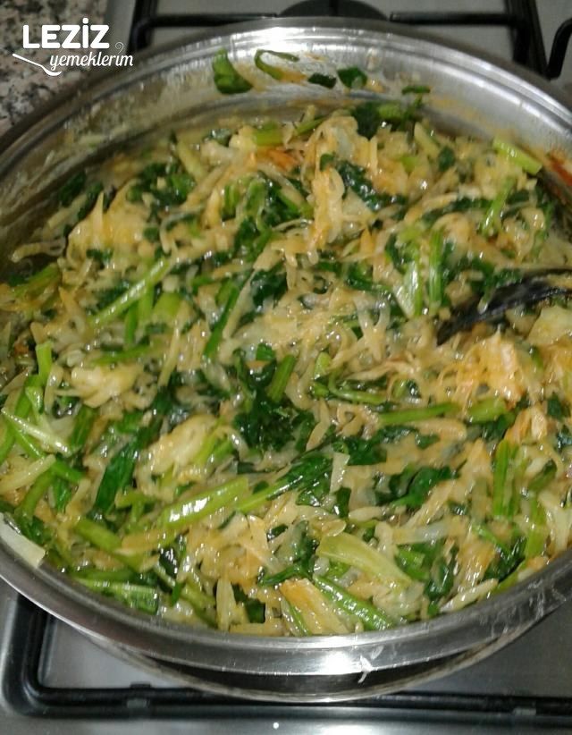 Fırında Ispanak Yemeği