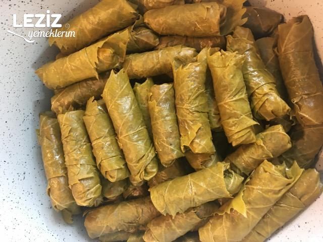 Yeşil Mercimekli Yaprak Sarması
