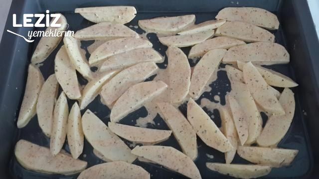 Fırında Elma Dilim Patates