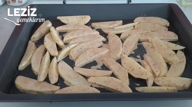 Fırında Elma Dilim Patates