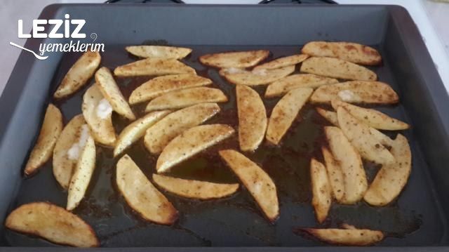 Fırında Elma Dilim Patates