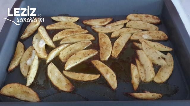 Fırında Elma Dilim Patates