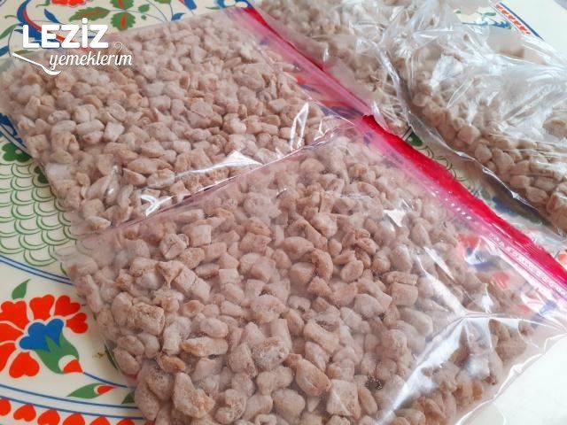 Derin Dondurucu İçin Ev Yapımı Mantı