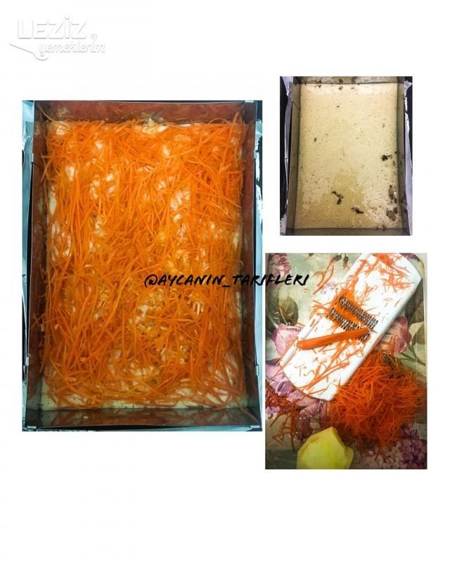 Havuçlu Ve Cevizli Kek