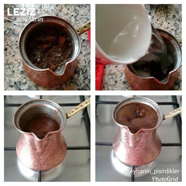 Buzlu Türk Kahvesi Ve Kurabiye