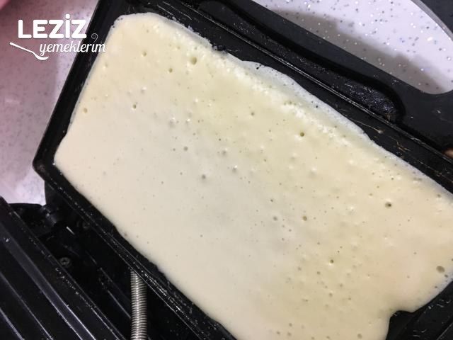 Tost Makinasında Waffle