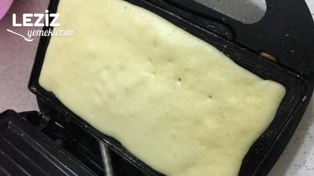 Tost Makinasında Waffle