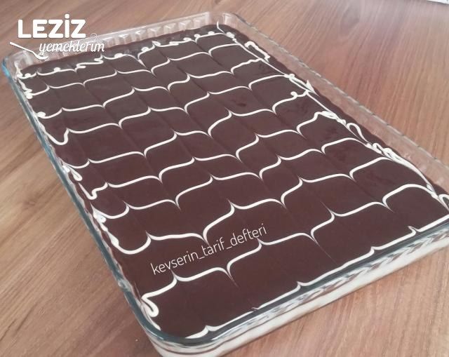 Tiramisu Lezzetinde Enfes Kremalı Kedidilli Tatlısı