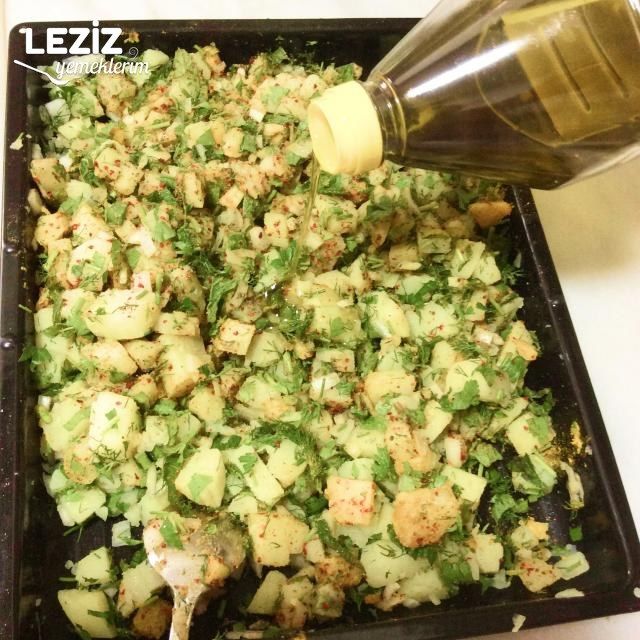 Patates Salatasının Yapımı