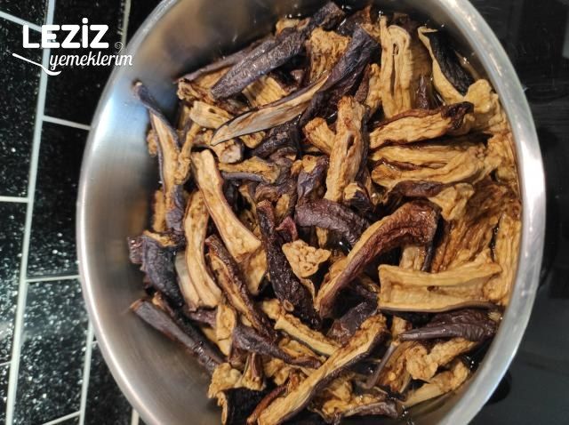Yemeklik Kuru Patlıcan Kavurması