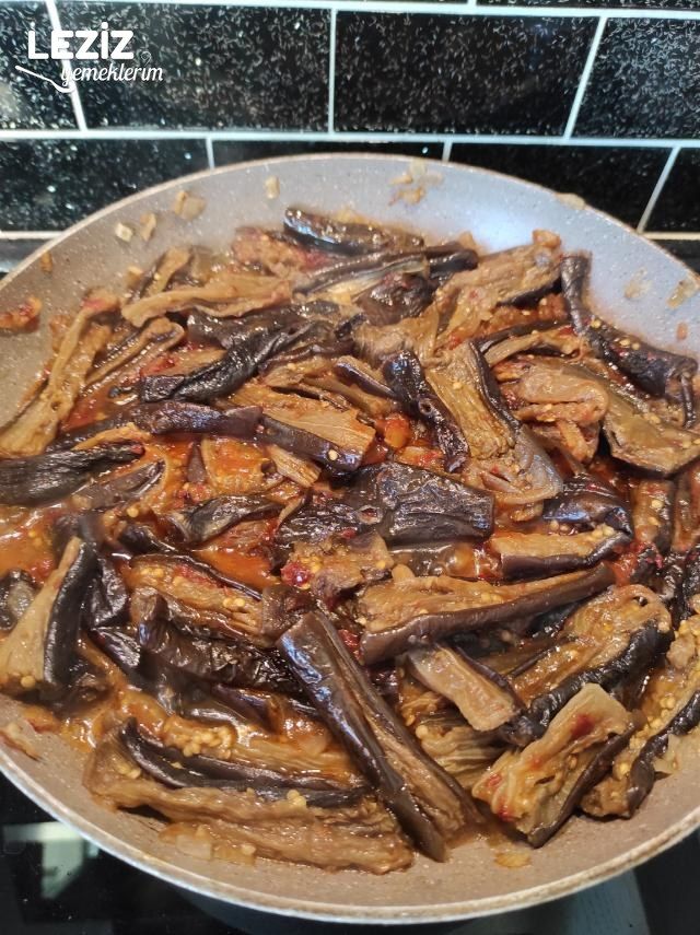 Yemeklik Kuru Patlıcan Kavurması