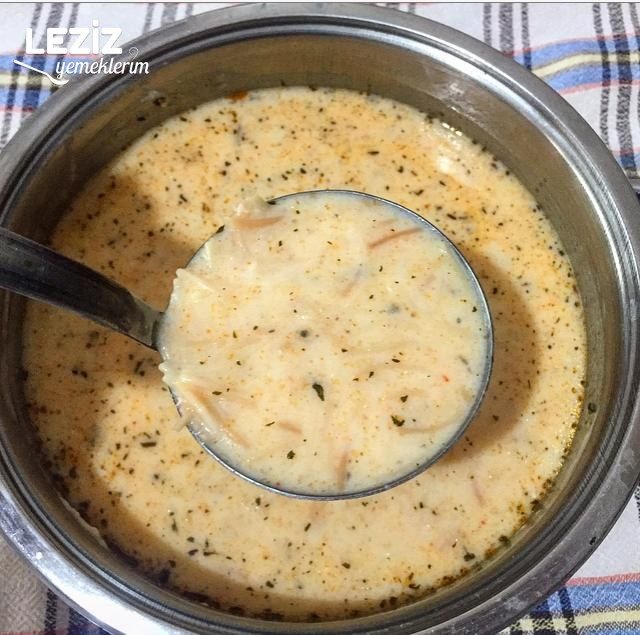 Terbiyeli Şehriye Çorbası Tarifi