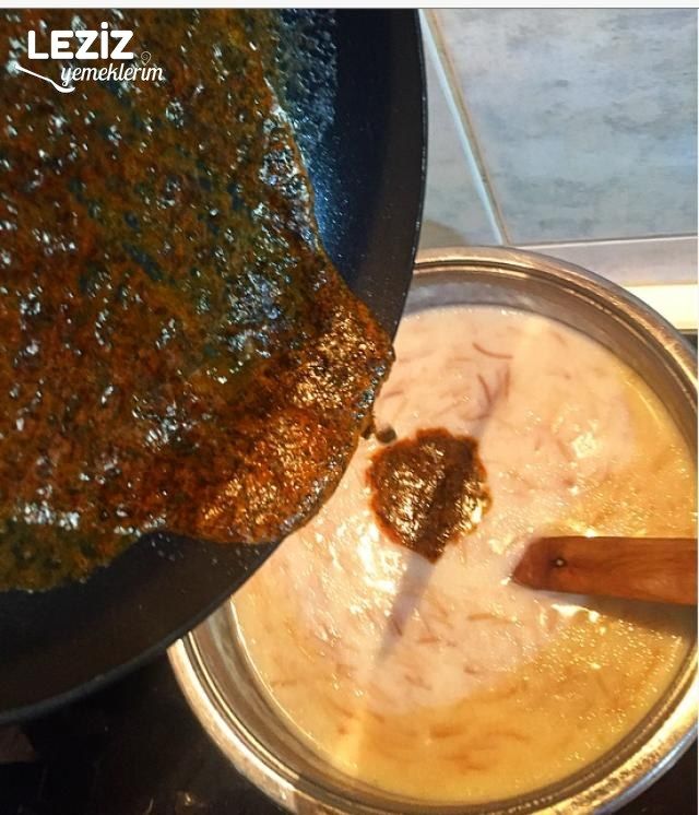 Terbiyeli Şehriye Çorbası Tarifi