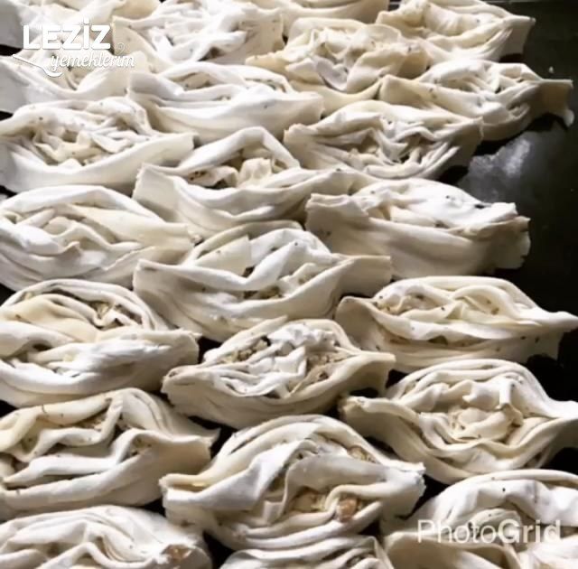 Büzgülü Baklava (Kayık Baklava)