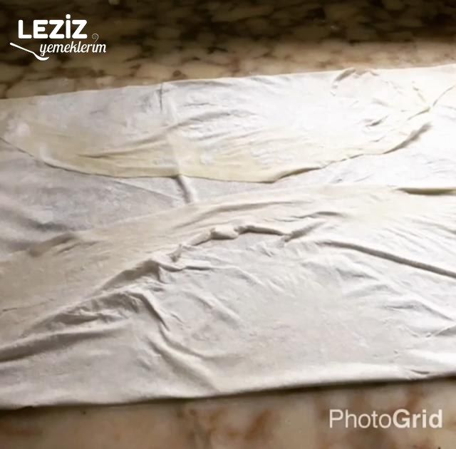 Büzgülü Baklava (Kayık Baklava)