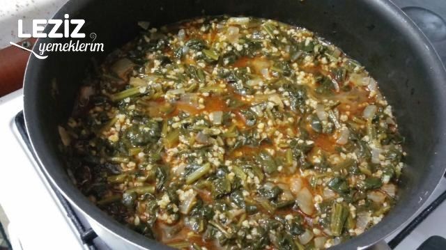 Yoğurtlu Ispanak Yemeği