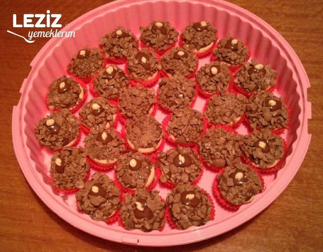 Kelogslu Çikolatalı Kurabiye