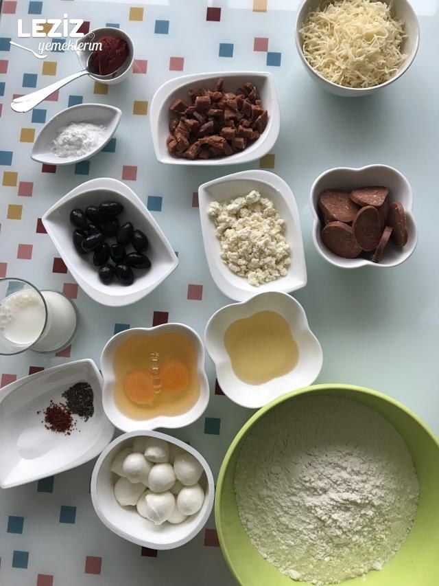 Muffins Pizza (Çok Kolay)