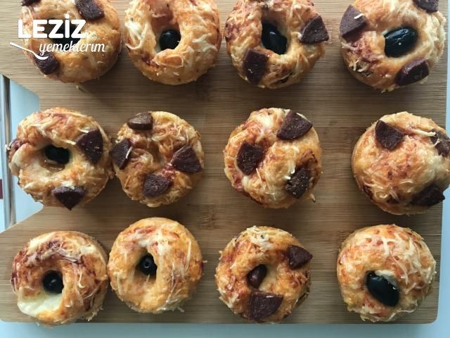 Muffins Pizza (Çok Kolay)