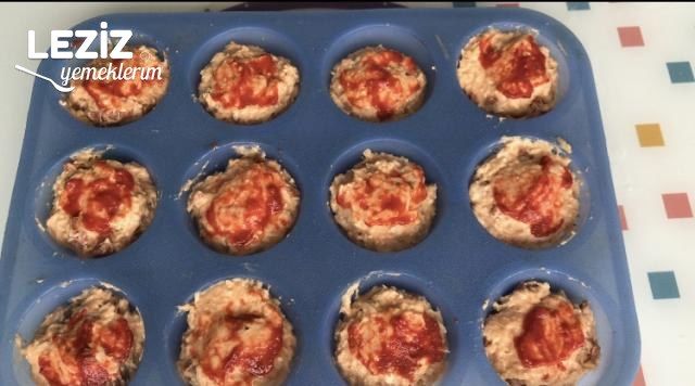 Muffins Pizza (Çok Kolay)