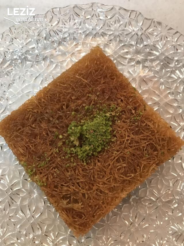 Cevizli Tel Kadayıf Tatlısı