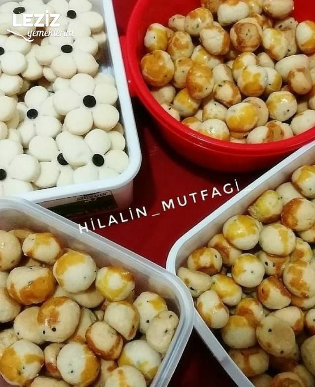 Misket Kurabiye (Buzluk İçin) Leziz Yemeklerim