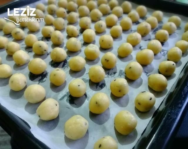 Misket Kurabiye (Buzluk İçin) Leziz Yemeklerim