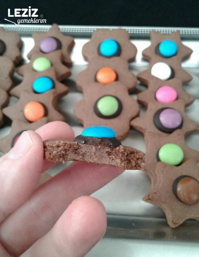 Bonibonlu Kakaolu Kurabiye