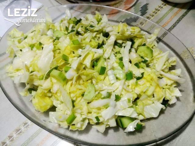 Beyaz Lahana Salatası Tarifi