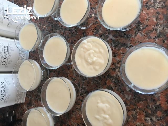 Çilekli Jöleli Sütlü Tatlı