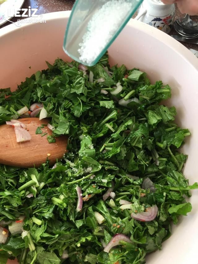 Roka Salatası Yapılışı