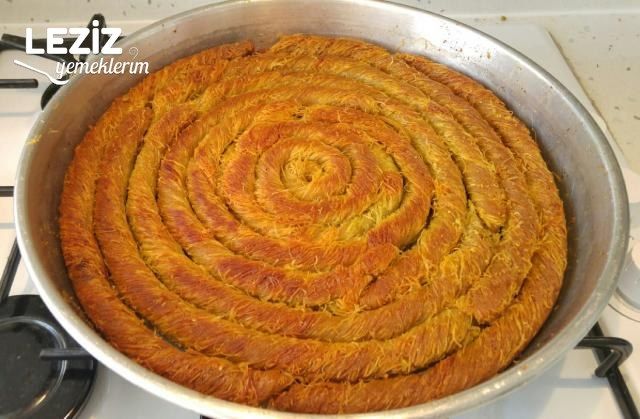 Pastane Usulü Burma Kadayıf (Bütün Aşamalarıyla)