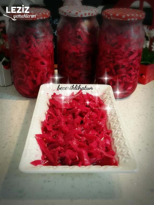 Mor Lahana Turşusu