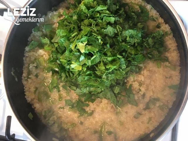 Yeşil Bulgur Pilavı