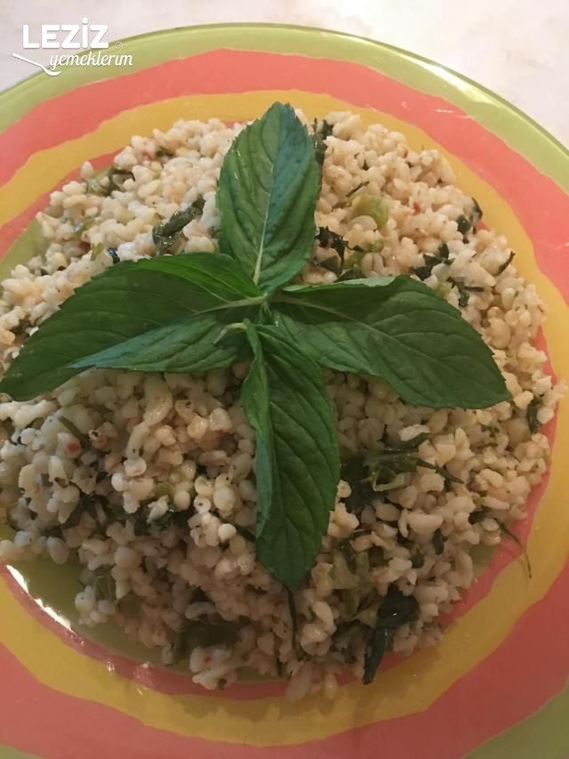 Yeşil Bulgur Pilavı