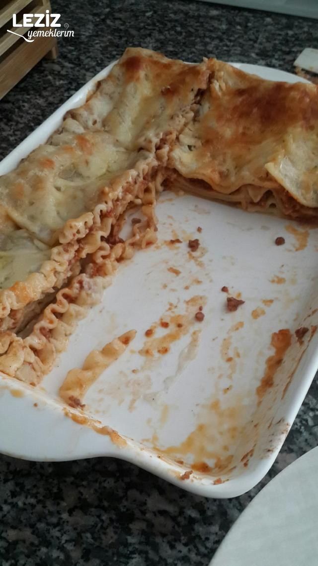 Kıymalı Lazanya Tarifi