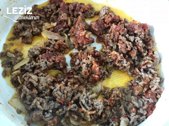 Cherry Domatesli Kıymalı Ispanak Yemeği