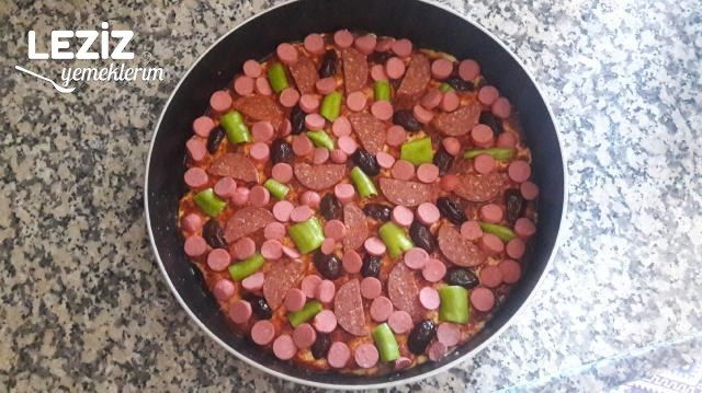 Pratik Pizza Yapımı