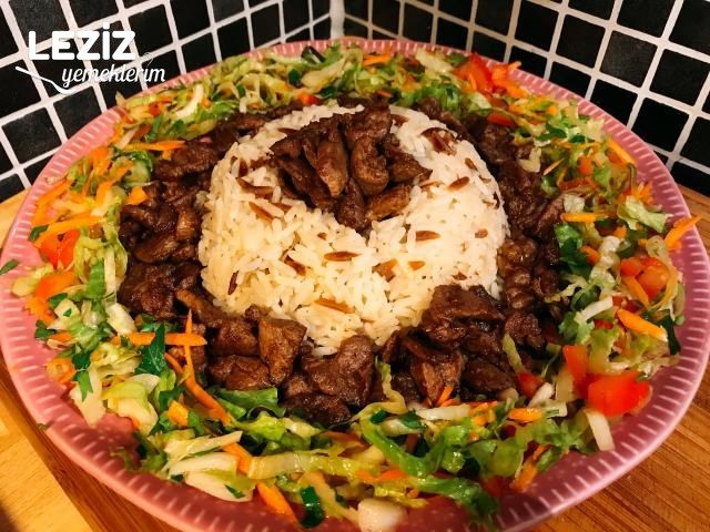 Mangal Tadında Kuzu Eti Kavurması