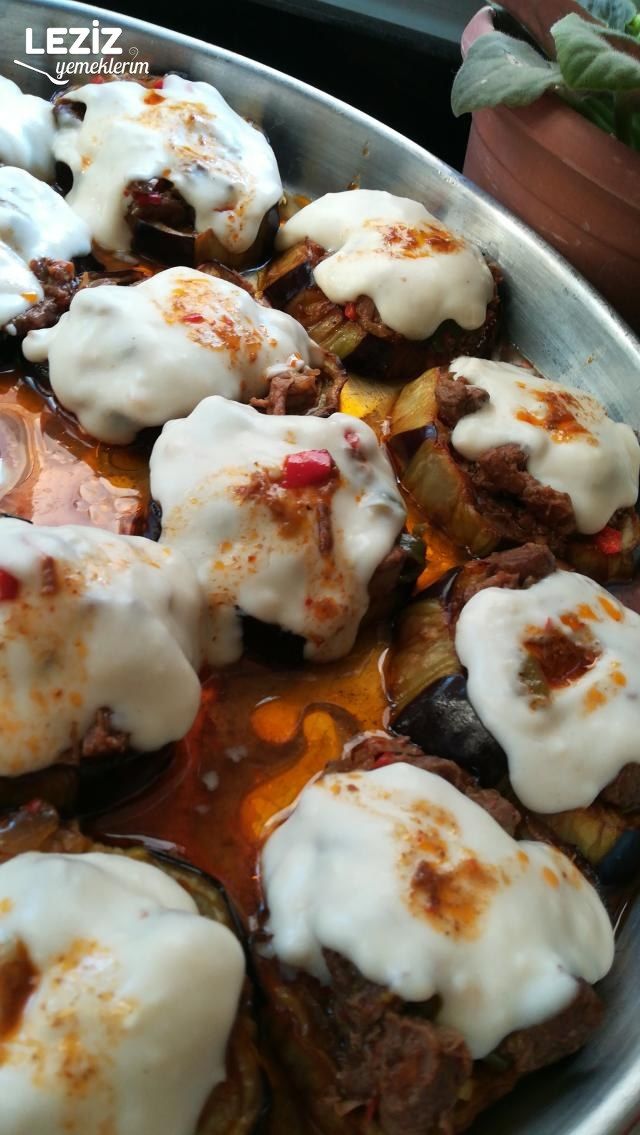 Beşamel Soslu Patlıcan Kebabı
