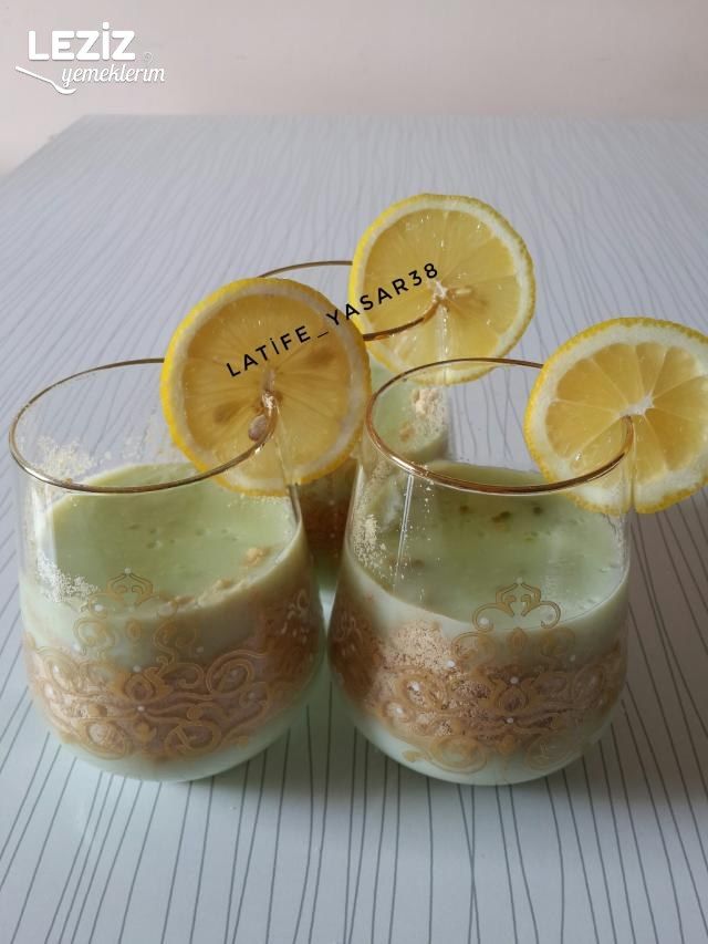 Antep Fıstıklı Pudingli Kuplar