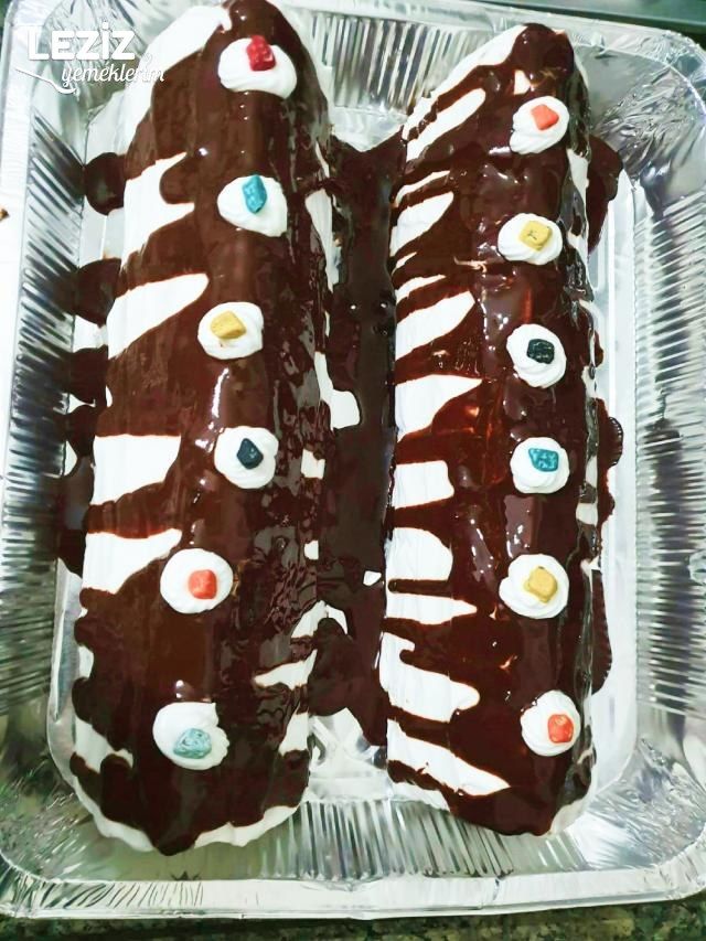 Enfes Tadıyla Çok Pratik Piramit Pasta