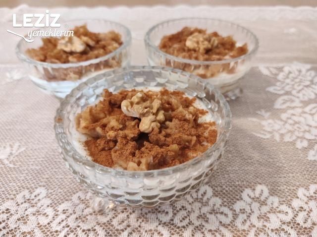 Pudingli Elma Tatlısı