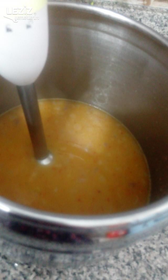 Düdüklüde Mercimek Çorbası Nasıl Yapılır