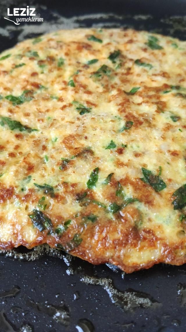 Yulaflı Sütlü Fit Omlet (Çok Lezzetli)